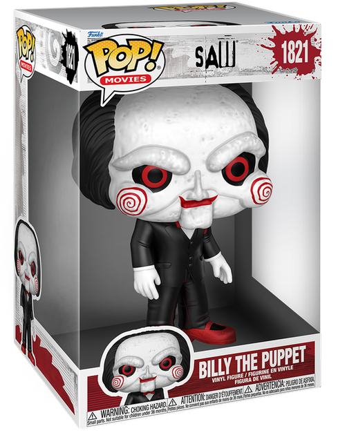 Figurka Funko Pop! Jumbo Piła: Billy the Puppet 86447 (889698803748) - obraz 1