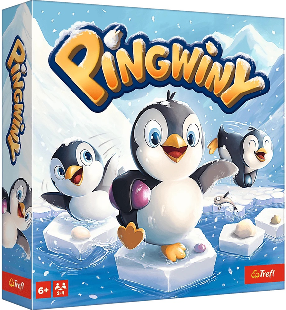 Gra planszowa Trefl Pingwiny (5900511028270) - obraz 1