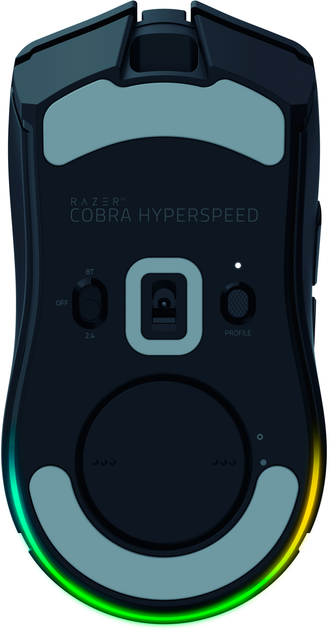 Миша Razer Cobra Hyperspeed Wireless/Bluetooth/USB Black (RZ01-05570100-R3G1) - зображення 4