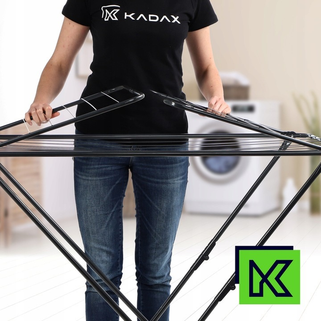 Suszarka na pranie KADAX Balkonowa Stojąca 182 cm (5903699441879) - obraz 2