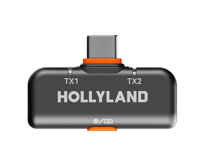 Мікрофонна система Hollyland LARK M2S Combo (Camera RX + USB-C RX