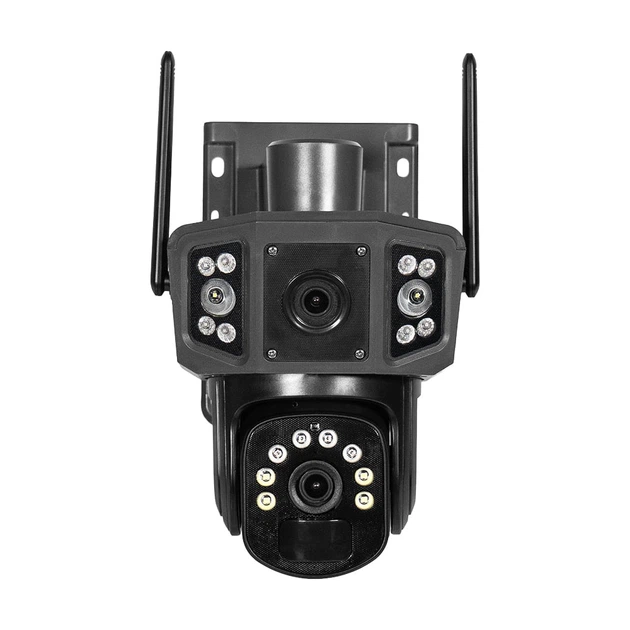 IP PTZ-відеокамера автономна з 4G та сонячною панеллю 3Mp+3Mp Light Vision VLC-9230IG/2C3S (Solar) f=4mm, на акумуляторних батареях - изображение 3