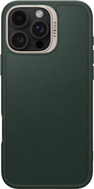 Панель Spigen Cyrill Kajuk MagFit для Apple iPhone 16 Pro Max Forest Green (ACS08398) - зображення 1