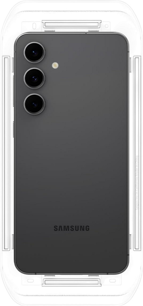 Захисне скло Spigen Glas.tR EZ Fit для Samsung Galaxy S24 FE/A56 2 шт. (AGL08729) - зображення 7