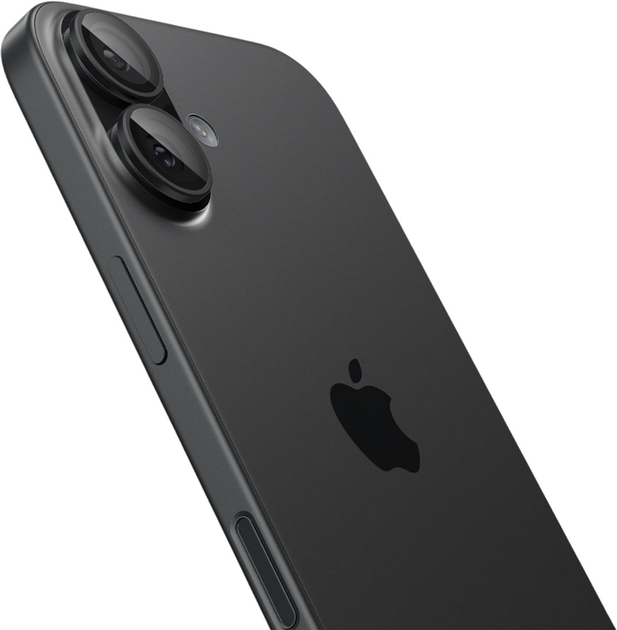 Захисне скло Spigen Glas.tR EZ Fit Optik Pro для Apple iPhone 17/16 Plus/16 Black 2 шт. (AGL07921) - зображення 5