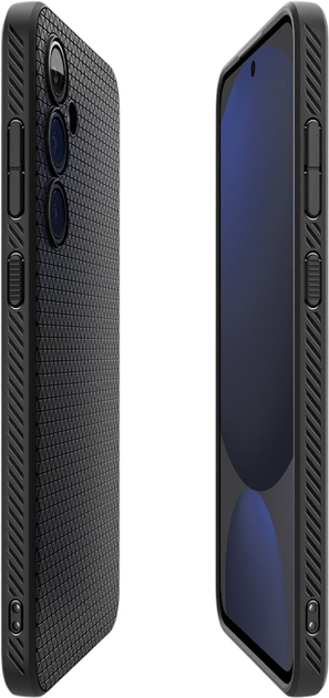 Панель Spigen Liquid Air для Samsung Galaxy S24 FE Matte Black (ACS08618) - зображення 4