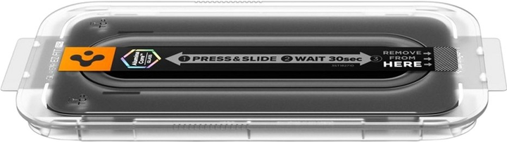 Захисне скло Spigen Glas.tR EZ Fit Pro HD для Apple iPhone 17 Pro Max/16 Pro Max (AGL10095) - зображення 5