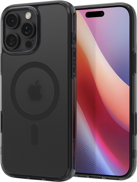 Панель Spigen Ultra Hybrid T MagFit для Apple iPhone 16 Pro Max Frost Black (ACS08507) - зображення 3