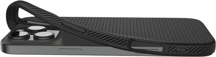 Панель Spigen Liquid Air для Apple iPhone 16 Pro Max Matte Black (ACS07988) - зображення 9