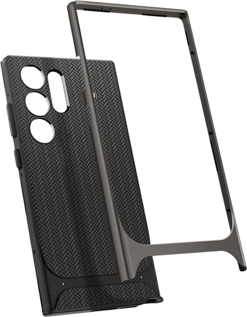 Панель Spigen Neo Hybrid для Samsung Galaxy S24 Ultra Gunmetal (ACS07305) - зображення 8