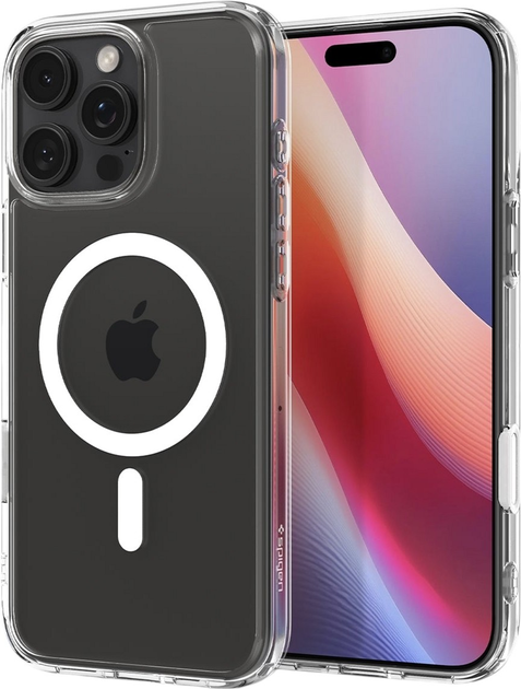 Панель Spigen Ultra Hybrid T MagFit для Apple iPhone 16 Pro White (ACS08512) - зображення 3