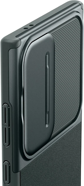 Панель Spigen Optik Armor для Samsung Galaxy S24 Ultra Abyss Green (ACS07314) - зображення 4