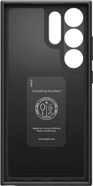 Панель Spigen Thin Fit для Samsung Galaxy S24 Ultra Black (ACS07281) - зображення 9