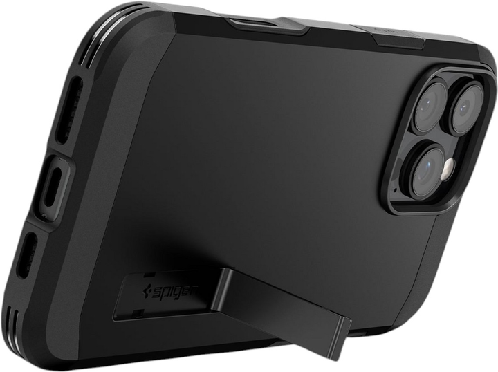 Панель Spigen Tough Armor T AI MagFit для Apple iPhone 16 Pro Black (ACS08510) - зображення 6