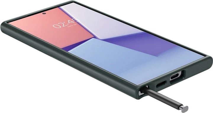 Панель Spigen Optik Armor для Samsung Galaxy S24 Ultra Abyss Green (ACS07314) - зображення 10