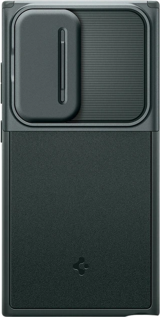 Панель Spigen Optik Armor для Samsung Galaxy S24 Ultra Abyss Green (ACS07314) - зображення 11