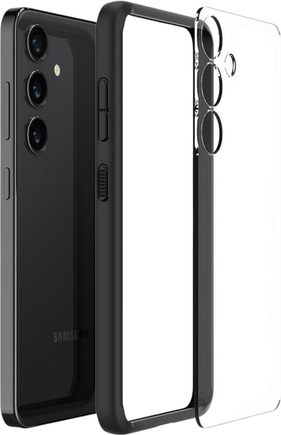 Панель Spigen Ultra Hybrid для Samsung Galaxy S24 Plus Matte Black (ACS07330) - зображення 8