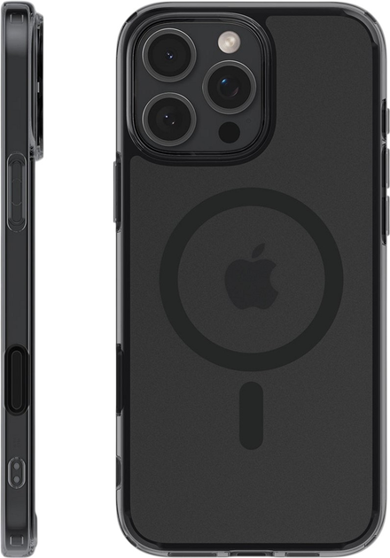 Панель Spigen Ultra Hybrid T MagFit для Apple iPhone 16 Pro Frost Black (ACS08514) - зображення 6