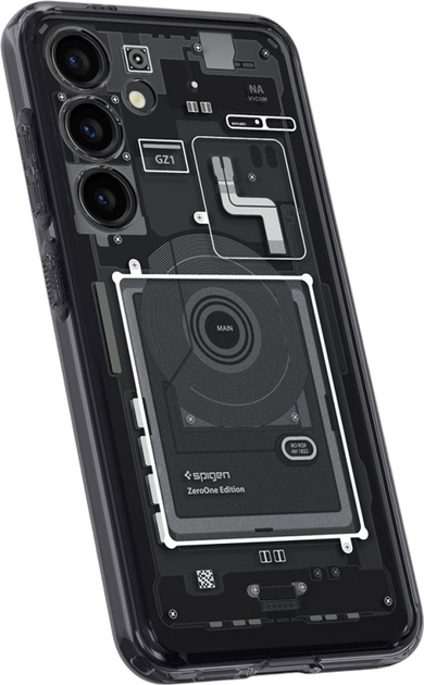 Etui Spigen Ultra Hybrid Zero One do Samsung Galaxy S24 Black (ACS07350) - obraz 7