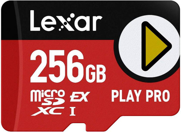 Карта пам'яті Lexar Play Pro microSDXC 256GB UHS-I Express (LMSXPS0256G-BNNNG) - зображення 1