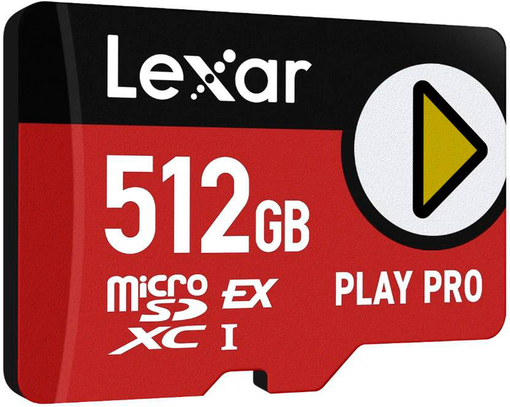 Karta pamięci Lexar Play Pro microSDXC 512GB UHS-I Express (LMSXPS0512G-BNNNG) - obraz 3