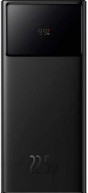 Powerbank Baseus Star-Lord 30000 mAh 22.5W Black (PPXJ080101) - obraz 1
