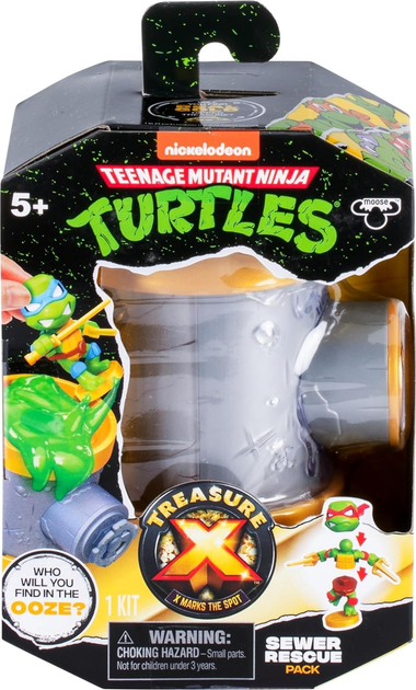 Фігурка-сюрприз Moose Treasure x Teenage Mutant Ninja Turtles 12 см (630996417447) - зображення 1