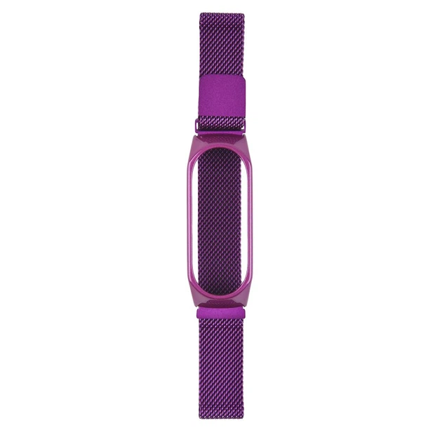 Ремешок Milanese Loop для Xiaomi Mi Band 3 / 4 / 5 / 6, Purple – фото ...