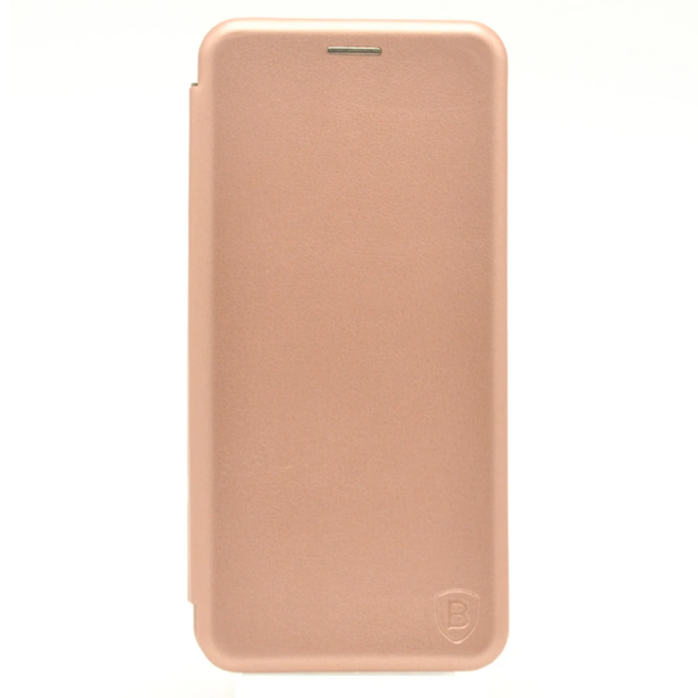 Кожаный чехол-книжка Baseus Premium Edge для Xiaomi Redmi 10A rose gold - Фото 1 Кожаный чехол-книжка Baseus Premium Edge для Xiaomi Redmi 10A rose gold - изображение 1