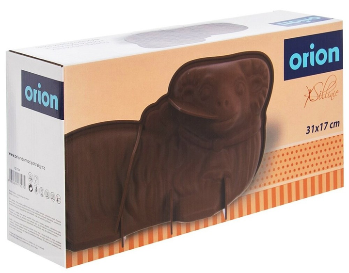 Forma do pieczenia Orion Sillinie baranek silikonowa pomarańczowa (8592381170035) - obraz 10