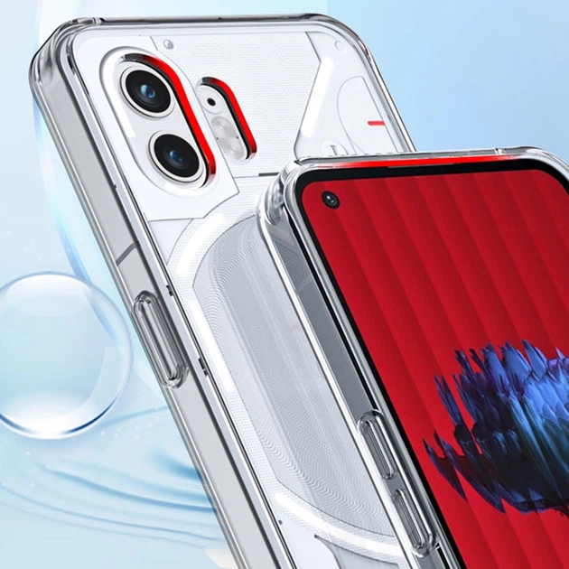 Чехол накладка Epik Crystal для Nothing Phone (2), Transparent - Фото 2 Чехол накладка Epik Crystal для Nothing Phone (2), Transparent - изображение 2