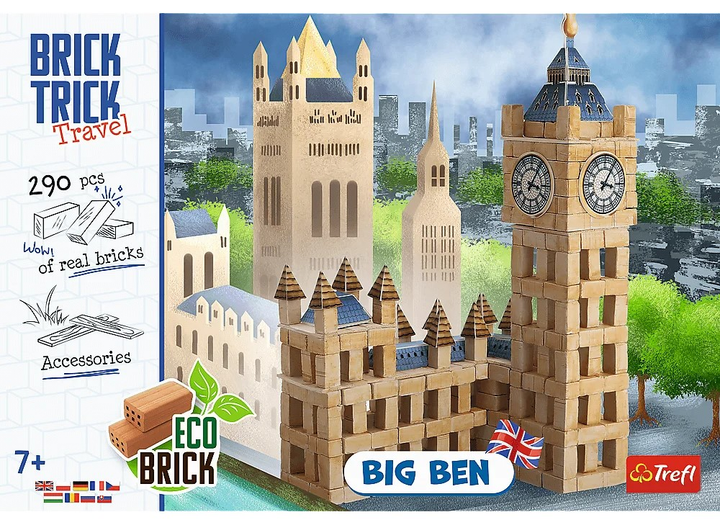 Klocki Trefl Brick Trick Travel Big Ben (61552) (5900511615524) - obraz 6