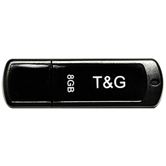 USB-флешка T & G Classic 011 8Gb, Black - Фото 1 USB-флешка T & G Classic 011 8Gb, Black - изображение 1