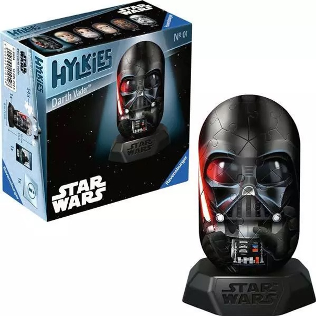 Пазл 3D Ravensburger Hylkies Дарт Вейдер 54 елементи 12001012 (4005555010128) - зображення 3