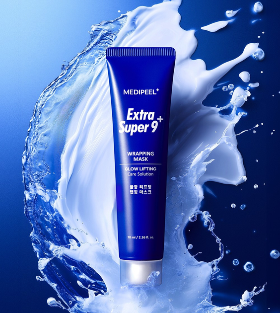 Maska do twarzy Medi-Peel Extra Super 9 Plus Glow Lifting foliowa nawilżająca 70 ml (8809941824261) - obraz 3