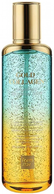 Тонер-сироватка для обличчя FarmStay Gold Collagen Nourishing 2 in 1 130 мл (8809595055394) - зображення 2