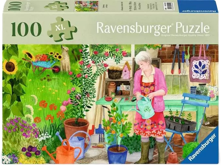Puzzle Ravensburger Ogród 100 elementów 12001362 (4005555013624) - obraz 1