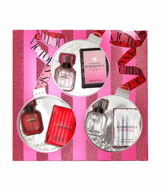 Парфумерний набір Victoria's Secret Bombshell Eau de Parfum Trio Gift Set (HH-398-997) - зображення 4