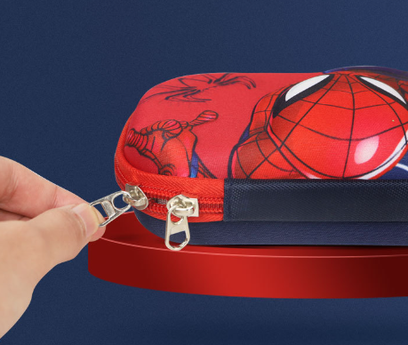 Пенал школьный Korni Человек Паук Spider-man 3Д рисунок для мальчика корпусный 22х10 см, разноцветный (SVS) - Фото 3 Пенал школьный Korni Человек Паук Spider-man 3Д рисунок для мальчика корпусный 22х10 см, разноцветный (SVS) - изображение 3