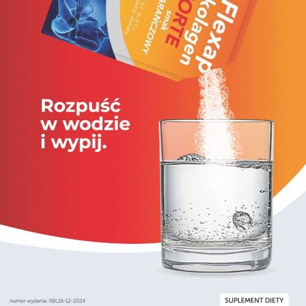 Suplement diety Paso Kolagen Flexap Forte 30 saszetek Pomarańcz (5902012698464) - obraz 4