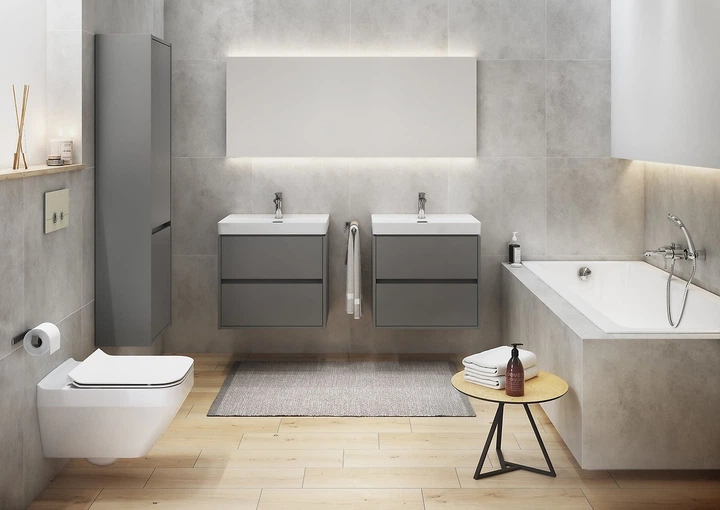 Ванна акриловая CERSANIT Crea 150x75 см S301-233 + ножки - изображение 9