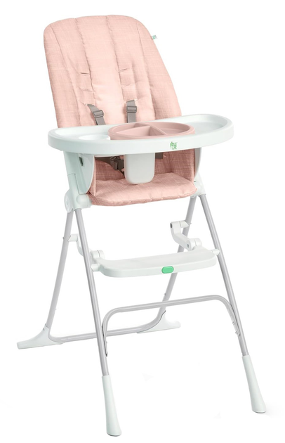 Krzesełko do karmienia Ingenuity Sun Valley Różowe (0074451169890) - obraz 1