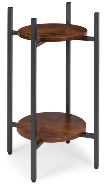 Підставка для квітів ModernHome by Multistore ME-ATS10 2 рівні в стилі Лофт (5905817007653) - зображення 1
