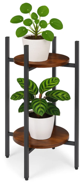 Підставка для квітів ModernHome by Multistore ME-ATS10 2 рівні в стилі Лофт (5905817007653) - зображення 2