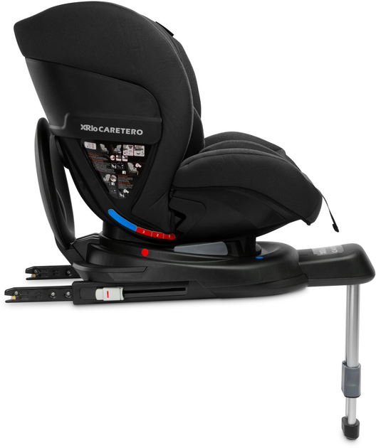 Автокрісло Caretero Rio Isofix i-Size 40-105 см Black TERO-1850 (5903076306906) - зображення 7