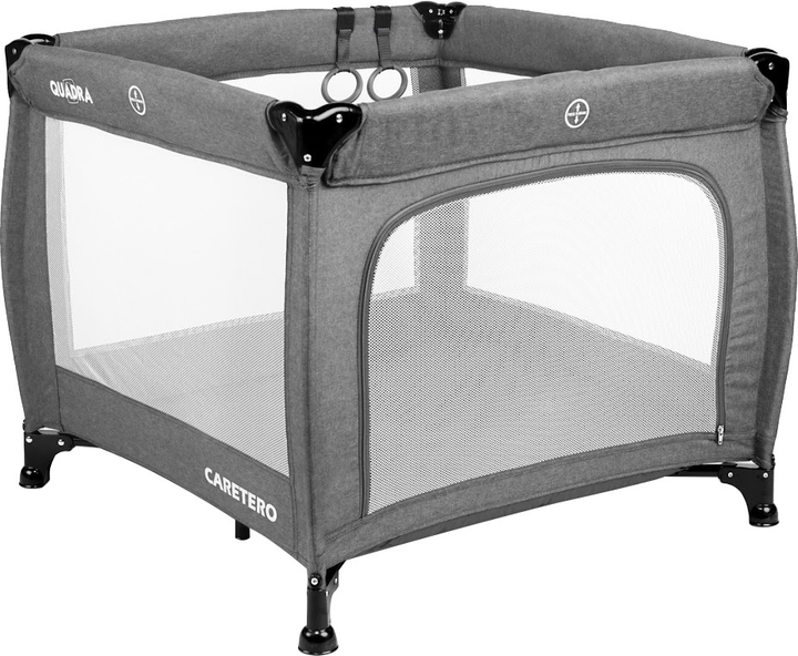 Манеж Caretero Quadra Grey TERO-3994 (5902021522064) - зображення 1