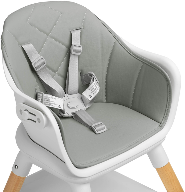 Krzesełko do karmienia Caretero Bravo Grey TERO-7590 (5908310392691) - obraz 6