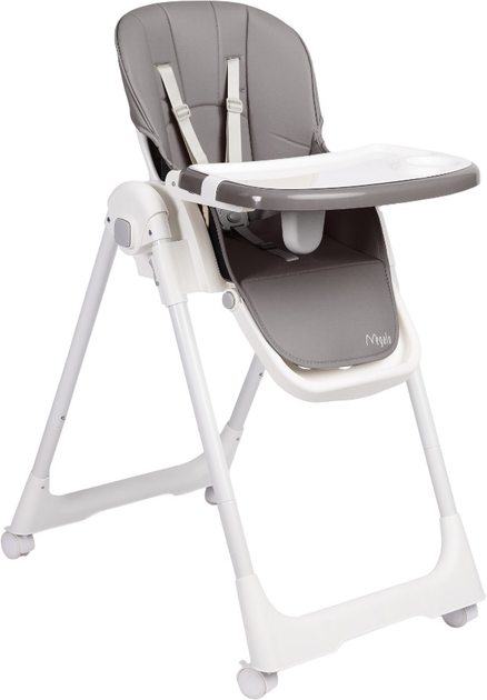 Krzesełko do karmienia Caretero Megalo Dark Grey TERO-7710 (5908310398167) - obraz 1