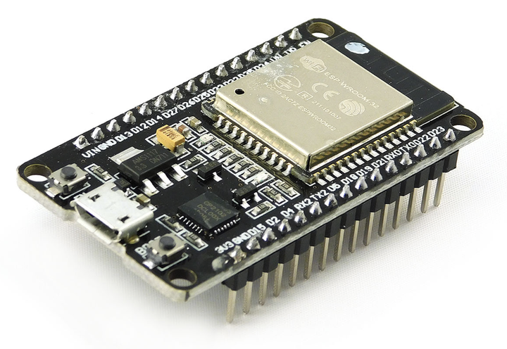 Модуль плата разработчика ESP32, WIFI+Bluetooth 2в1, 2,4ГГц, 30pin, micro USB, контакты распаяны - Фото 3 Модуль плата разработчика ESP32, WIFI+Bluetooth 2в1, 2,4ГГц, 30pin, micro USB, контакты распаяны - изображение 3