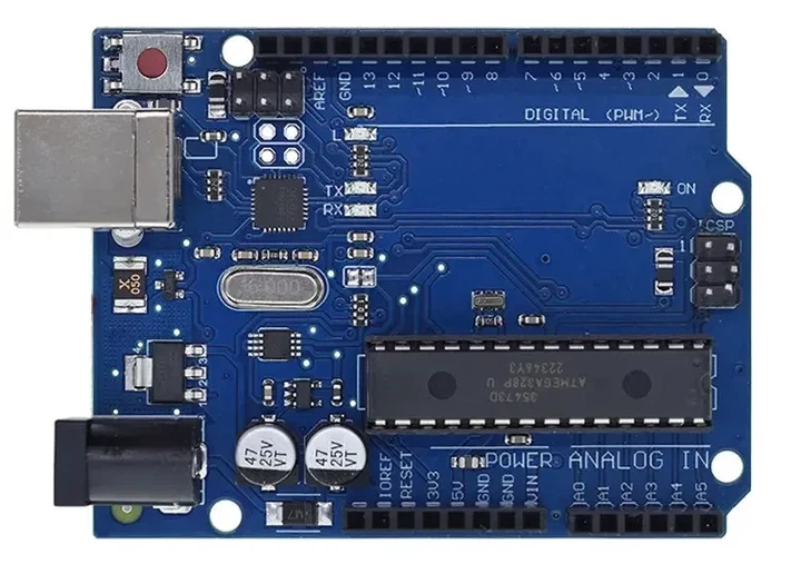 Arduino UNO R3 MEGA328P, USB-B + кабель - Фото 5 Arduino UNO R3 MEGA328P, USB-B + кабель - изображение 5